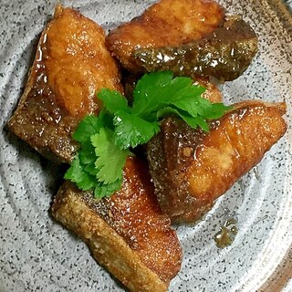 揚げぶりの照り焼き